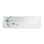 Thunder Group , 1535BB, Asian Dinnerware, Plastic, Melamine, Rectangular, Blue