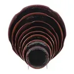 Thunder Group , 1814TM, Asian Dinnerware, Plastic, Melamine, Lotus Shape, Tenmoku