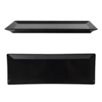 Thunder Group , 29110BK, Plate, Plastic, Melamine, Rectangular, Black