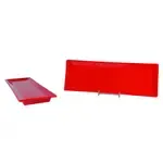 Thunder Group , 29115PR, Plate, Plastic, Melamine, Rectangular, Red