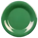Thunder Group , CR006GR, Plate, Plastic, Melamine, Round, Green