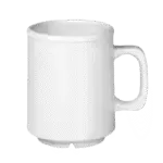 Thunder Group CR9010W, Mug, Plastic, Melamine, White