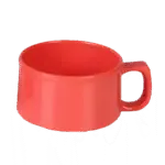 Thunder Group , CR9016RD, Soup Cup / Mug, Plastic, Melamine, Orange, 4" Dia