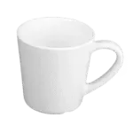 Thunder Group CR9018W, Mug, Plastic, Melamine, White