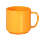 Thunder Group CR9035YW, Mug, Plastic, Melamine, Yellow
