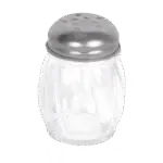 Thunder Group GLTWCS006P, Cheese / Spice Shaker, 6 Oz., Stainless Steel, Clear