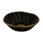 Thunder Group PLBB825G, Basket, Tabletop, Plastic, Stackable, Round
