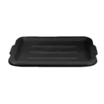 Thunder Group PLBTC001B, Bus Box / Tub Cover, Black, Polyethylene
