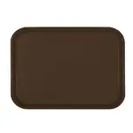 Thunder Group PLFFT1014BR, Tray, Fast Food, Polypropylene, Brown, Rectangular