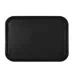 Thunder Group PLFFT1216BK, Tray, Fast Food, Polypropylene, Black, Rectangular