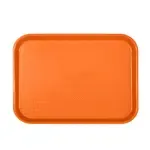 Thunder Group PLFFT1216RR, Tray, Fast Food, Polypropylene, Orange, Rectangular