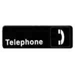 Thunder Group PLIS9328BK, Sign, Compliance, Black, Adhesive