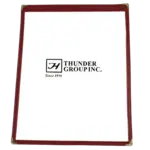 Thunder Group PLMENU-1MA, Menu Cover, Maroon, Plastic