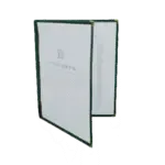 Thunder Group PLMENU-2GR, Menu Cover, Green, Plastic