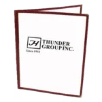Thunder Group PLMENU-2MA, Menu Cover, Maroon, Plastic