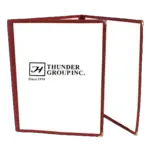 Thunder Group PLMENU-3MA, Menu Cover, Maroon, Plastic