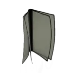 Thunder Group , PLMENU-4, Menu Cover, Black, Plastic