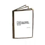 Thunder Group PLMENU-4BR, Menu Cover, Brown, Plastic
