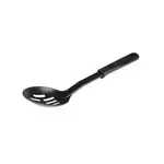 Thunder Group PLPP005BK, Serving Spoon, Slotted, Black, Nylon