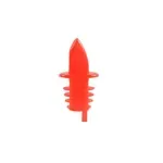 Thunder Group PLPR900RD, Liquor Pourer, Red, Plastic