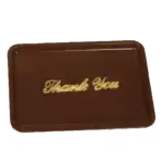 Thunder Group , PLPT046BR, Tip Tray, Brown, Plastic