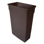 Thunder Group PLTC023B, Trash Receptacle, Indoor, 23 Gallon, Plastic, Rectangular