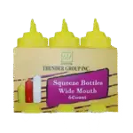 Thunder Group PLTHSB016RW, Squeeze Bottle, Wide Mouth, Plastic