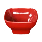 Thunder Group , PS3106RD, Soup Salad Pasta Cereal Bowl, Plastic, Melamine, Square, Red