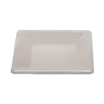 Thunder Group PS3204W, Plate, Plastic, Melamine, Square, White