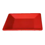 Thunder Group , PS3214RD, Plate, Plastic, Melamine, Square, Red