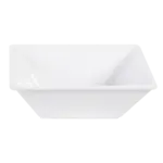 Thunder Group PS5004W, Soup Salad Pasta Cereal Bowl, Plastic, Melamine, Square, White