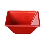 Thunder Group PS5005RD, Soup Salad Pasta Cereal Bowl, Plastic, Melamine, Square, Red