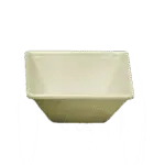 Thunder Group PS5005V, Soup Salad Pasta Cereal Bowl, Plastic, Melamine, Square, Pearl