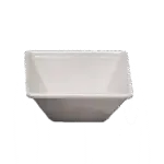 Thunder Group PS5005W, Soup Salad Pasta Cereal Bowl, Plastic, Melamine, Square, White