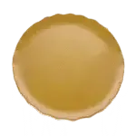 Thunder Group , RF1016G, Plate, Plastic, Melamine, Round, Gold
