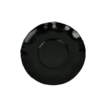 Thunder Group , RF1065BW, Saucer, Plastic, Melamine, Black, 6.5" Dia