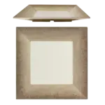 Thunder Group , SD3206J, Plate, Plastic, Melamine, Square