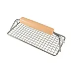 Thunder Group SLBP0804W, Steak Weight, Wood, Chrome Plated