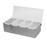 Thunder Group SLCN004, Bar Condiment Holder, Acrylic