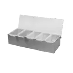 Thunder Group SLCN005, Bar Condiment Holder, Acrylic
