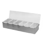 Thunder Group SLCN006, Bar Condiment Holder, Acrylic