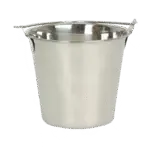 Thunder Group SLPAL009, Serving Pail, 9 Quart, Stainless Steel