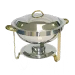 Thunder Group SLRCF0831GH, Chafing Dish, 4 Quart, Round