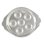Thunder Group SLSN006D, Snail Dish, Stainless Steel