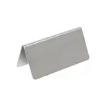 Thunder Group SLTS3151, Table Top Services; Stainless Steel Table Tent Sign