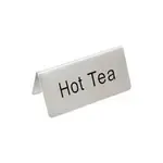 Thunder Group SLTS3152, Table Top Services; Stainless Steel Table Tent Sign