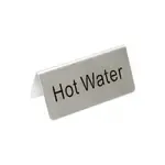 Thunder Group SLTS3155, Table Top Services; Stainless Steel Table Tent Sign