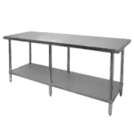 Thunder Group SLWT42484F, Work Table, 84", Stainless Steel Top