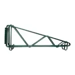 Thunder Group WBEP218, Shelving; Green Epoxy Double Wall Bracket