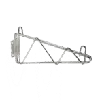 Thunder Group WBSV014, Shelving; Chrome Plated Single Wall Bracket